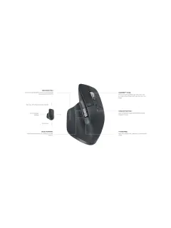 Logitech MX Master 3 juhtmevaba hiir (Graphite)